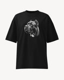 Cane Corso Oversized High Neck T-Shirt