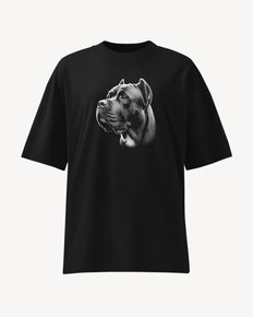 Cane Corso Oversized High Neck T-Shirt