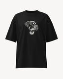 Rottweiler Oversized High Neck T-Shirt