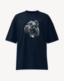 Cane Corso Oversized High Neck T-Shirt